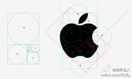 苹果logo设计的细节