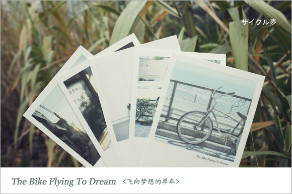 菟先生明信片●飞向梦想的单车サイクル梦flyingtodream