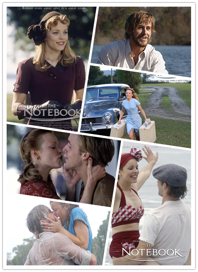 《the notebook—瑞恩·高斯林&瑞秋·麦克亚当斯主演,第一次看