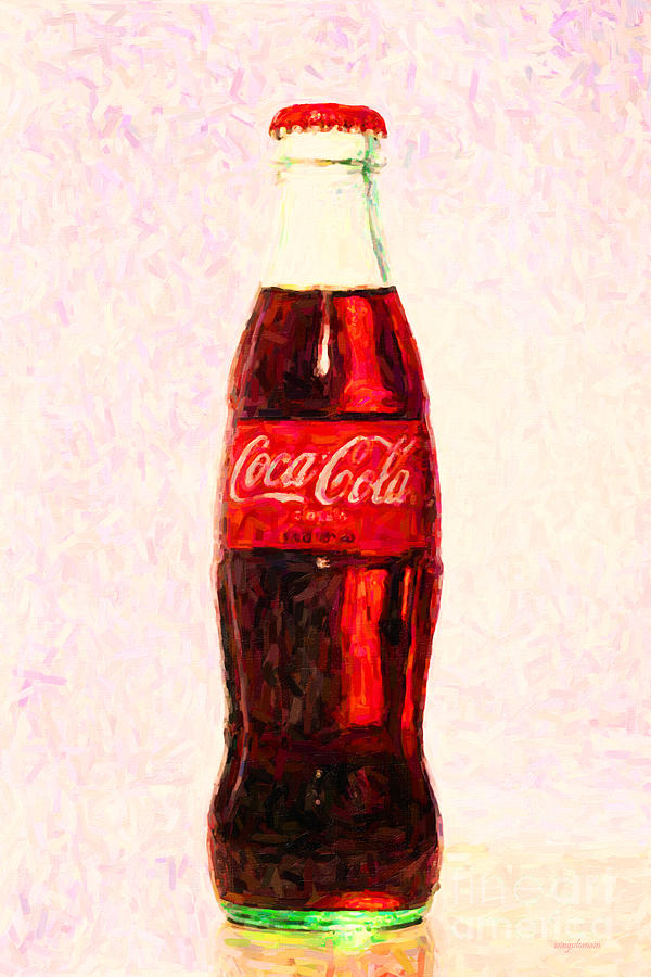 coke bottle 2 photograph by wingsdomain art and photography