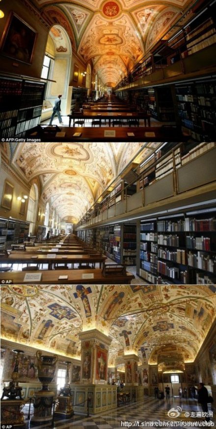 梵蒂冈图书馆 (biblioteca apostolica vaticana - vatican library)