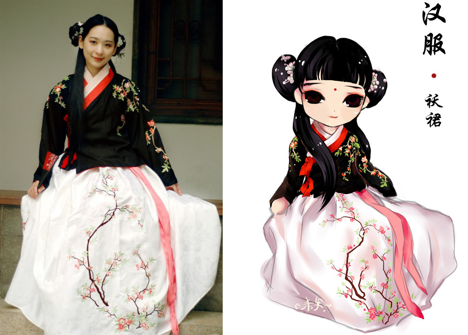 汉族民族服装 汉服 chinese hanfu