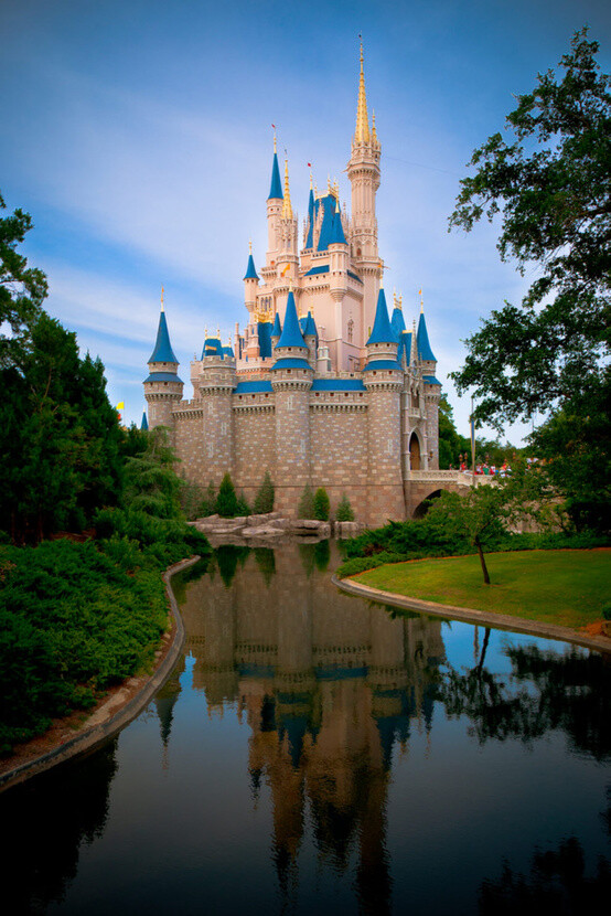 灰姑娘的城堡 摄于美国 奥兰多   