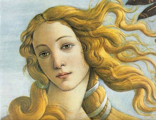 sandro botticelli - the birth of venus (detail)