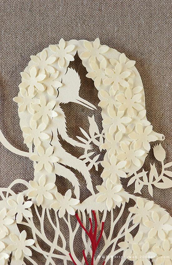 日本艾尔莎莫拉paper art by elsa mora纸剪纸艺术