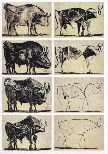 毕加索的公牛队.