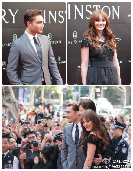 梅斯特 leighton meester 和 爱德·维斯特维克 ed westwick 在