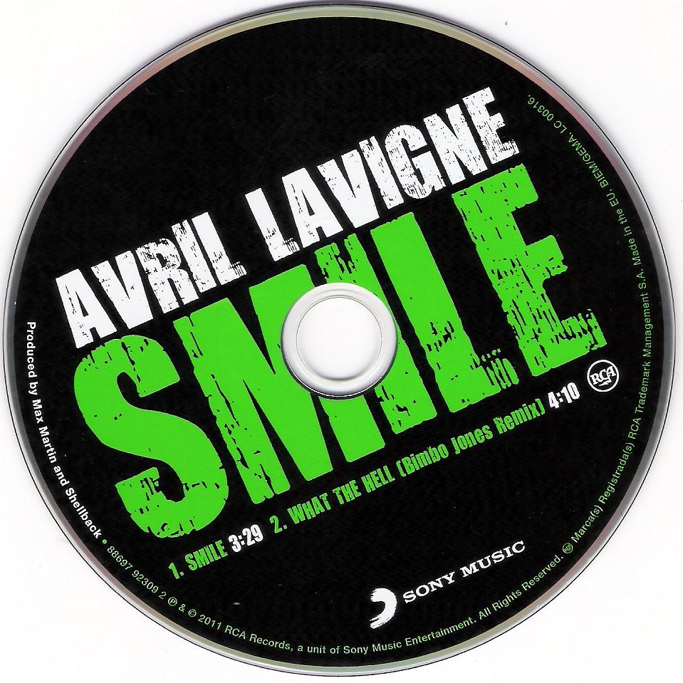 avril 第四张专辑的cd封面