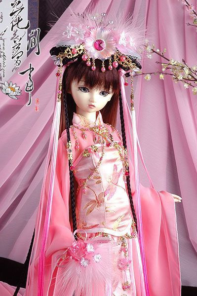 高贵华美,中国味十足的汉服芭比娃娃