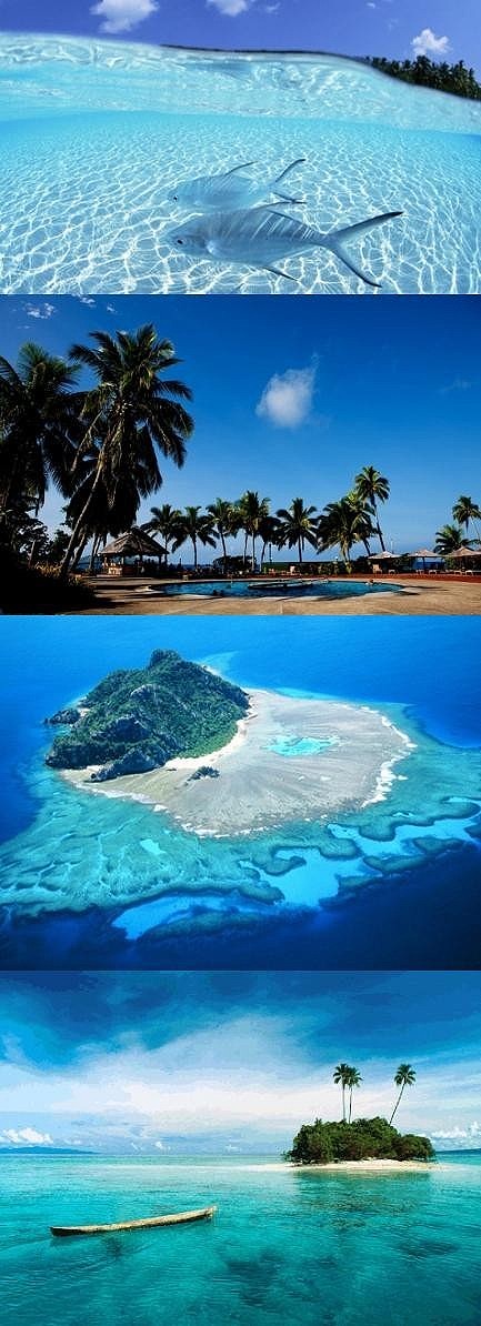 斐济群岛位于南太平洋火山地震带上,多为珊瑚环绕的火山岛.