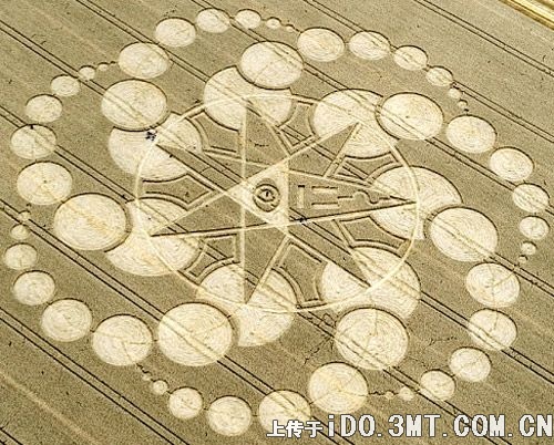 麦田怪圈(crop circle)