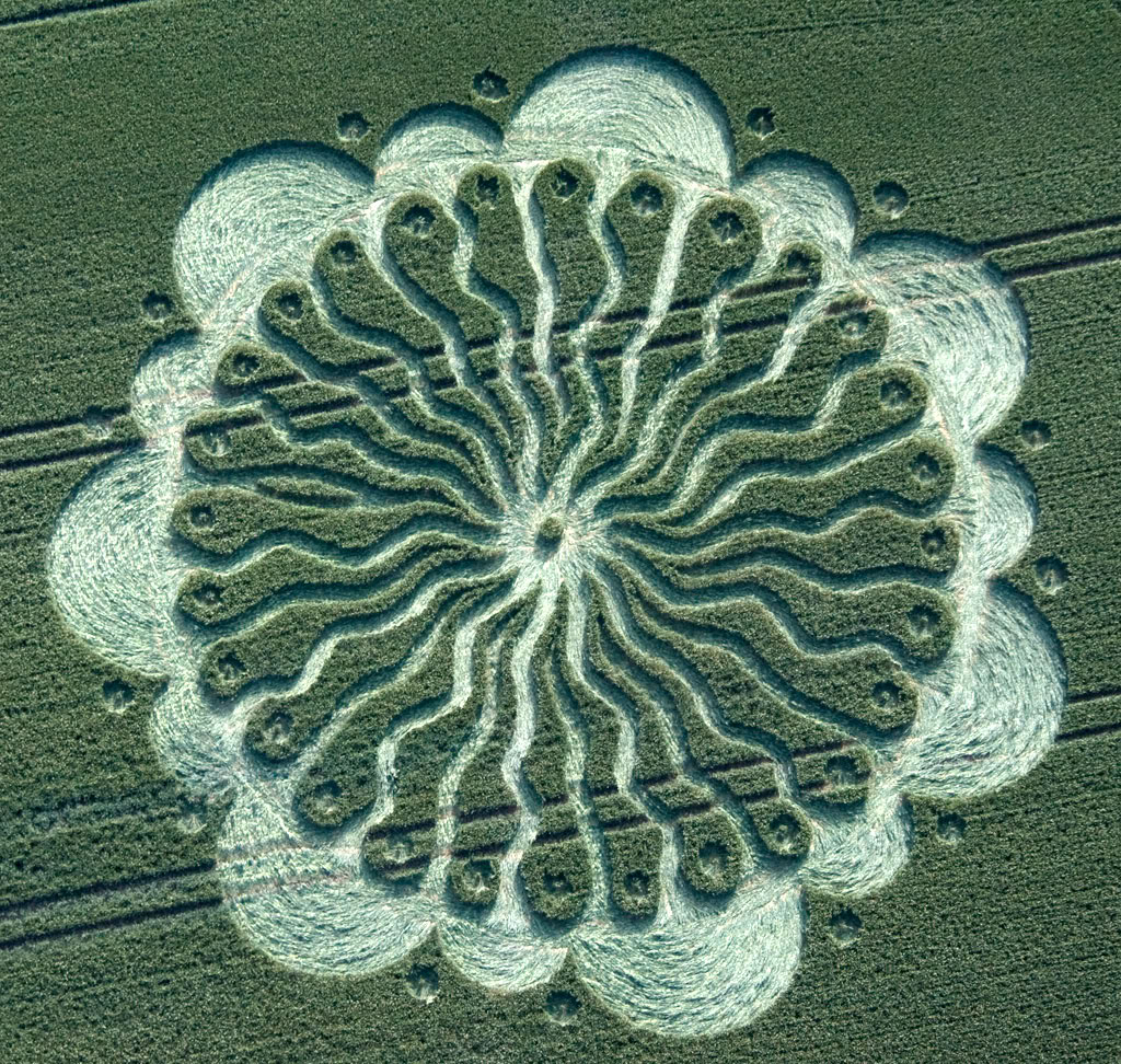 麦田怪圈(crop circle)