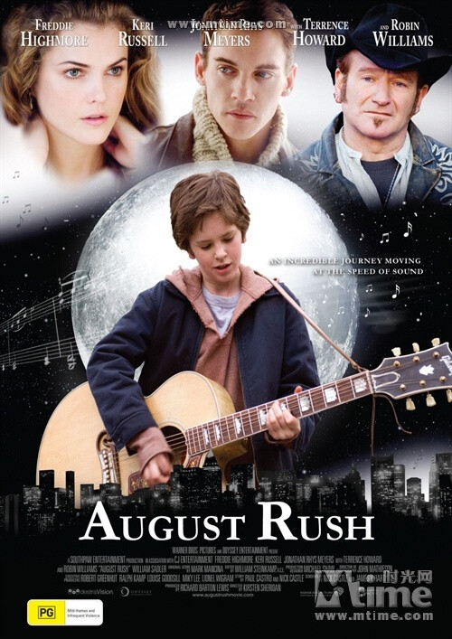 讲述了孤儿奥古斯特·拉什(august rush)(弗雷迪·海默饰)为寻父母来