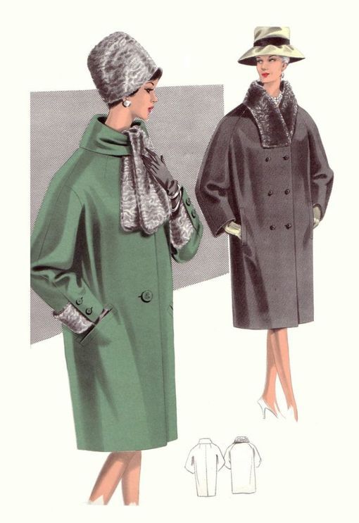 1960s fashion 时装画