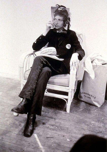 patti smith扮bob dylan, 1971