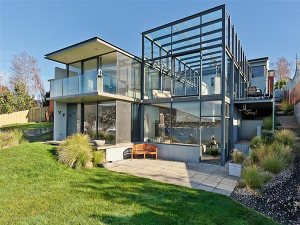 透明玻璃别墅设计