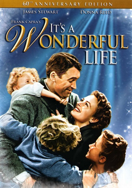 《生活多美好》,1946年,导演弗兰克·卡普拉,主演詹姆斯史都华,这电影