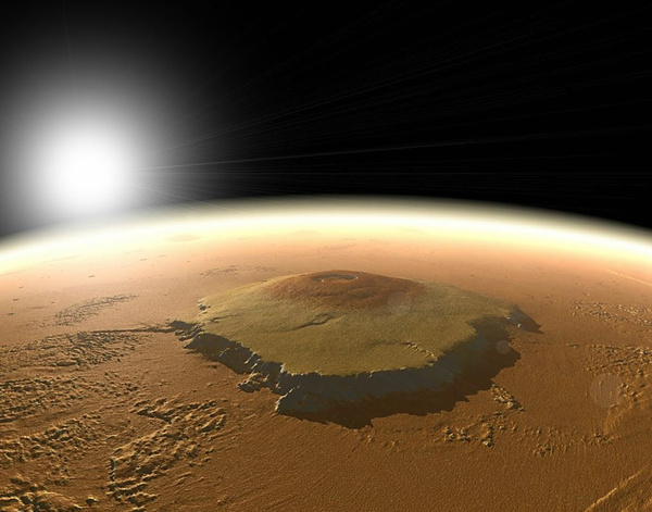 分享:  奥林帕斯山(拉丁语:olympus mons)是火星上的盾状火山,亦为