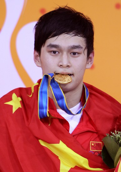 孙杨 孙杨,中国男子游泳队运动员。2008北…-