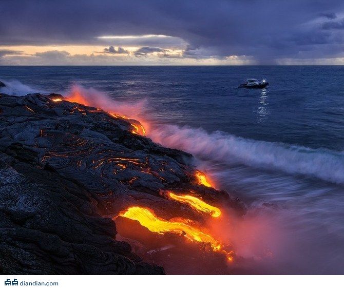 夏威夷,一半海水一半火焰