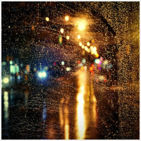一个人的雨夜