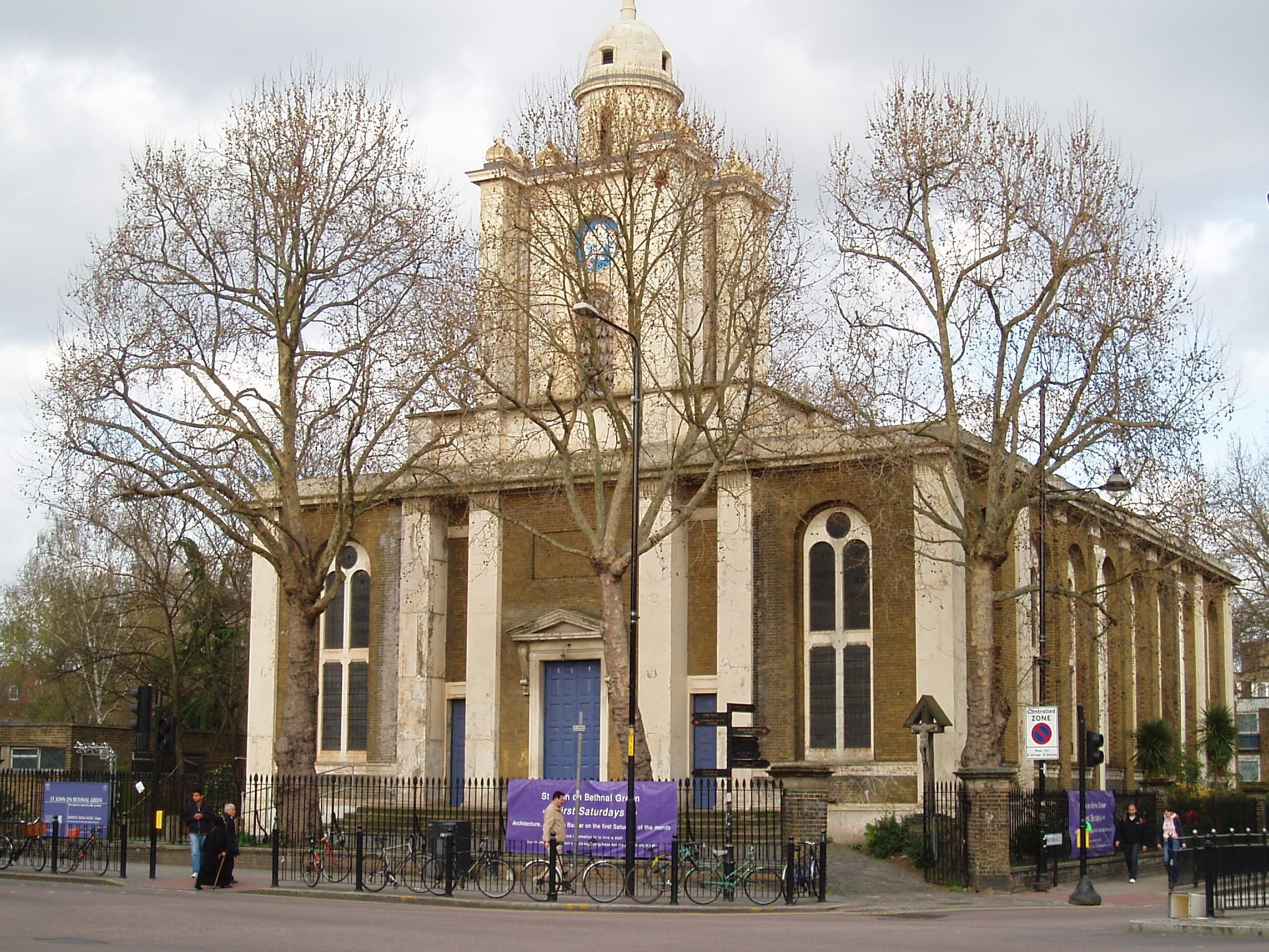 john"s church, bethnal green 圣约翰教堂, 新希腊主义风格