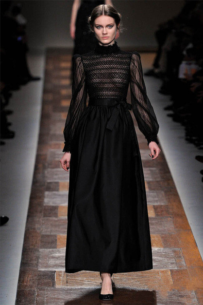 valentino 2012巴黎秋冬成衣