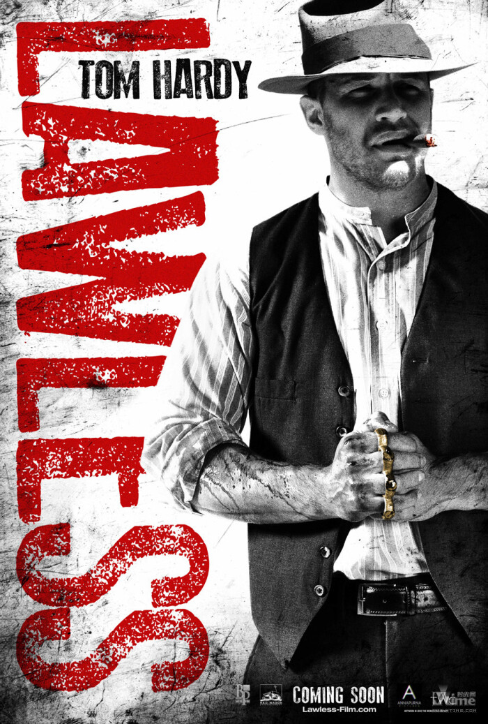 【2012年8月《无法无天/lawless》】导演:约翰·希尔寇特;主演:汤姆