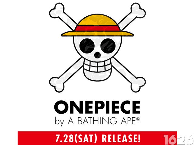 bape × one piece海贼王