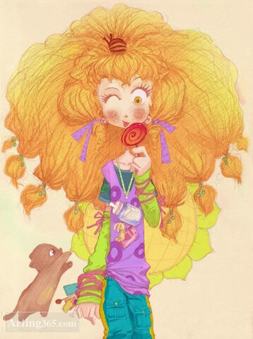 彩铅下的经典插画艺术