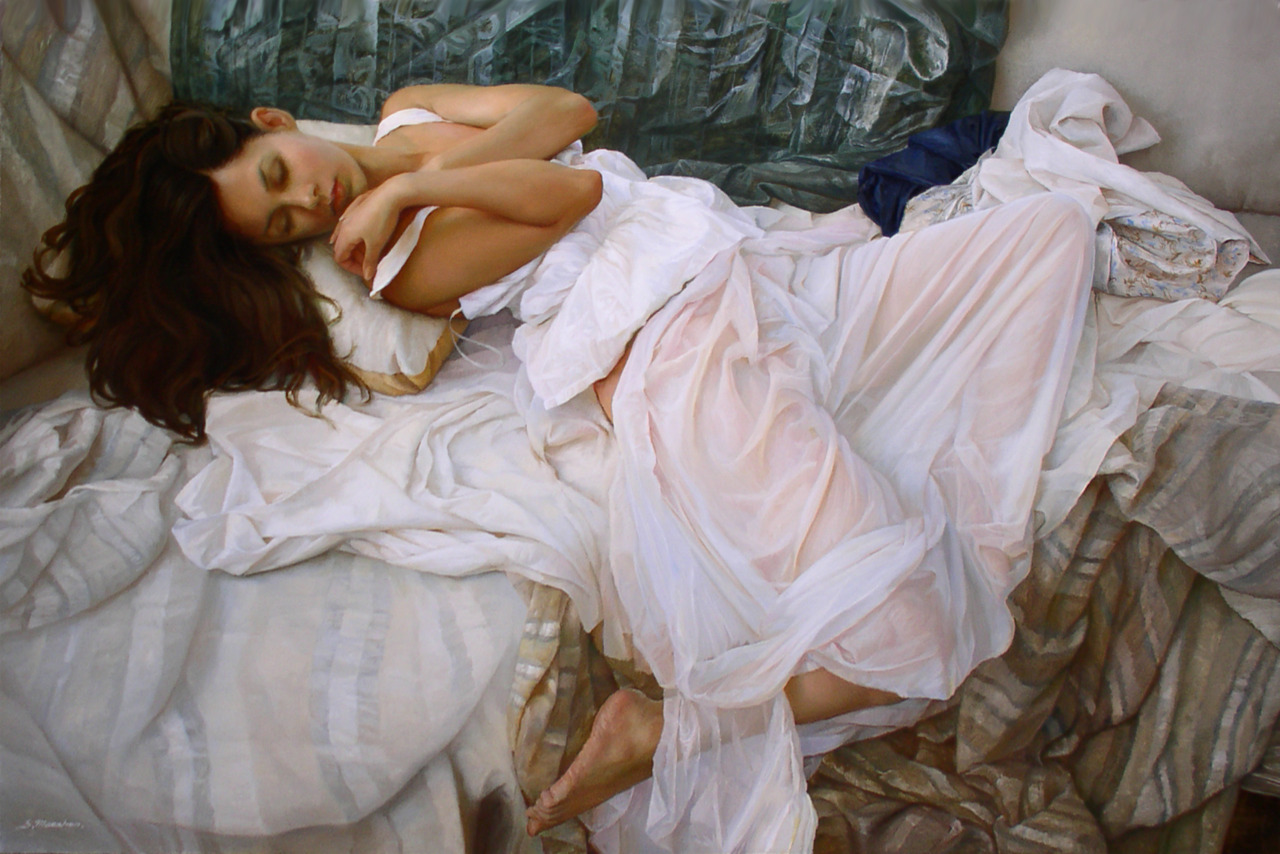 俄罗斯现代画家serge marshennikov 人体油画