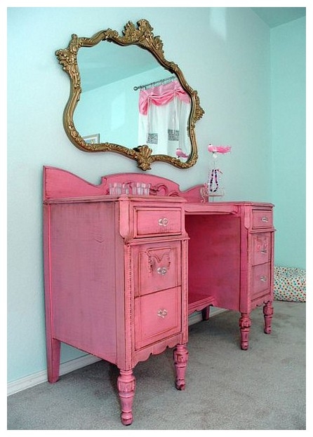 bright pink furniture, oh yes by goldie