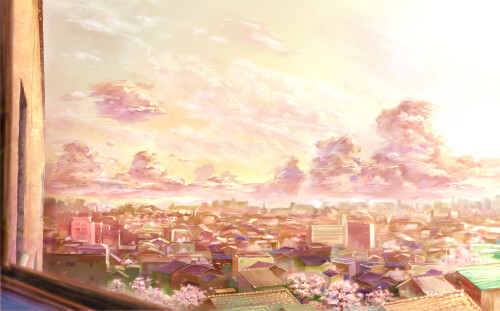 动漫,卡通,二次元,插画,色彩,艺术,pixiv,治愈,手绘,日系,日本,唯美