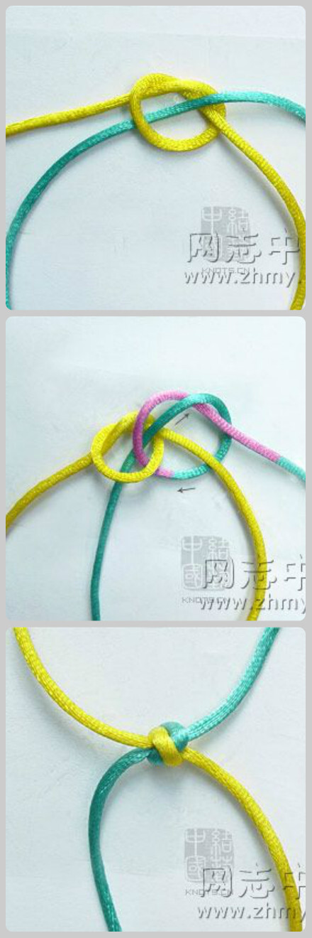 双线结 
