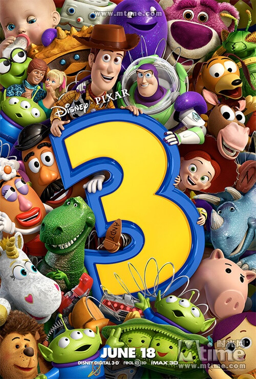 玩具总动员3toy story 3(2010)预告海报 #04