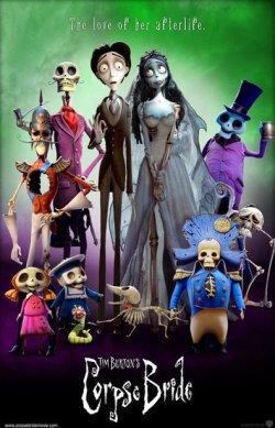 僵尸新娘 corpse bride 2005年,蒂姆伯顿的片子.