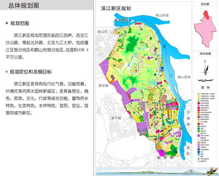 滨江新区规划方案公示