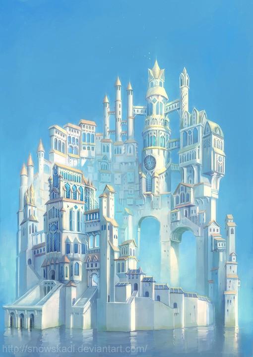 幻境中美丽的城堡