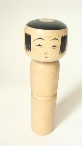 日本传统娃娃.远从日本漂洋过海运回来的木头娃娃.
