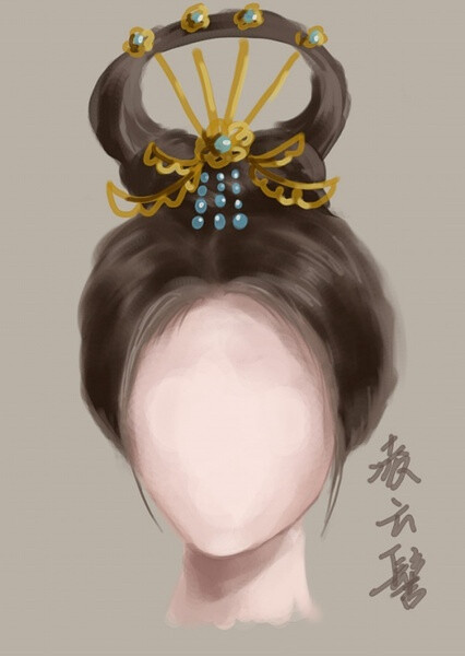 王大发的相册-中国古代女子发型图解