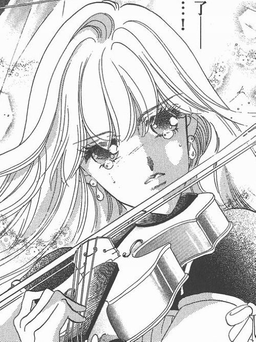 【蔓纪】日本少女 动漫 插画 黑白手绘:花音 - 齐藤千穗