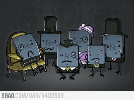 noble gases