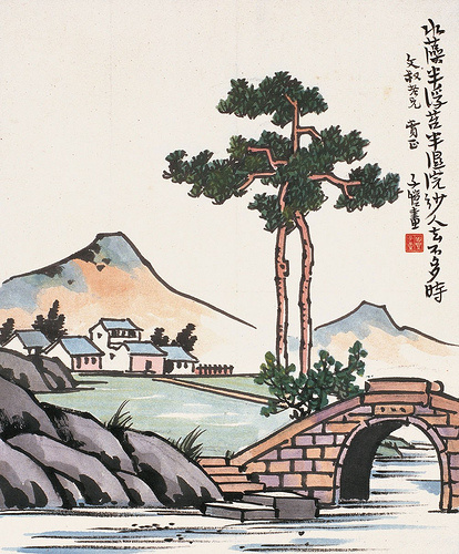 中国画家丰子恺(1898-1975)作品7.