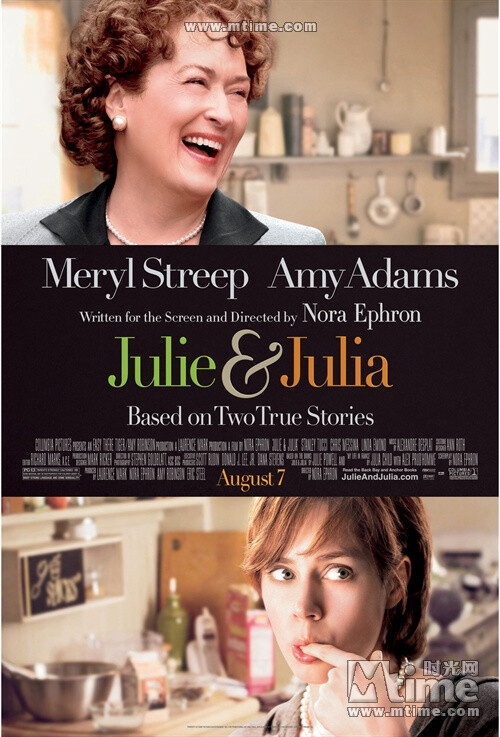 朱莉与朱莉娅julie & julia(2009)海报 #01 【与时代传奇的对话.