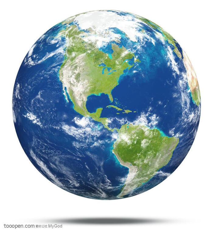 环境保护-蓝色的地球综合素材图片素材