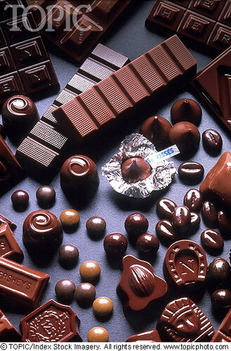 巧克力,巧克力,甜点,甜食,雪吻