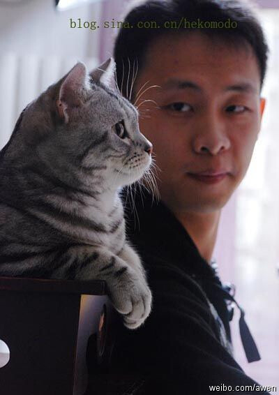 小太爷张译和他的猫