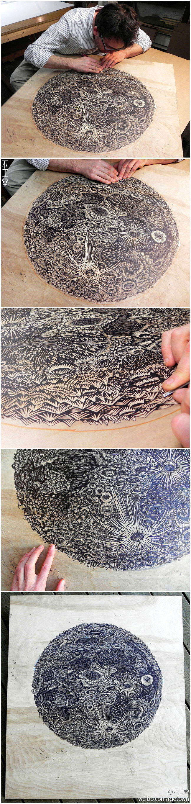 木版画工作室tugboat printshop里的作品