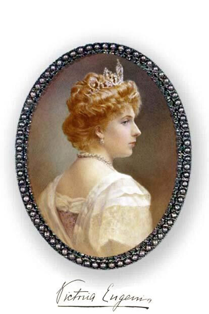 西班牙王后尤金妮娅,英国维多利亚女王的孙女