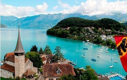 瑞士最美的小镇,童话王国中的古堡